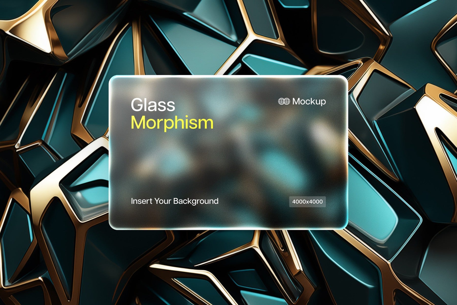 Glass Morphism Frosted Mockups