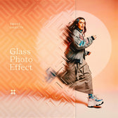 Glass Photo Effect