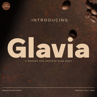 Glavia – Modern Neo Grotesk Sans