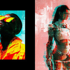 Glitch Distortion Photo Effects