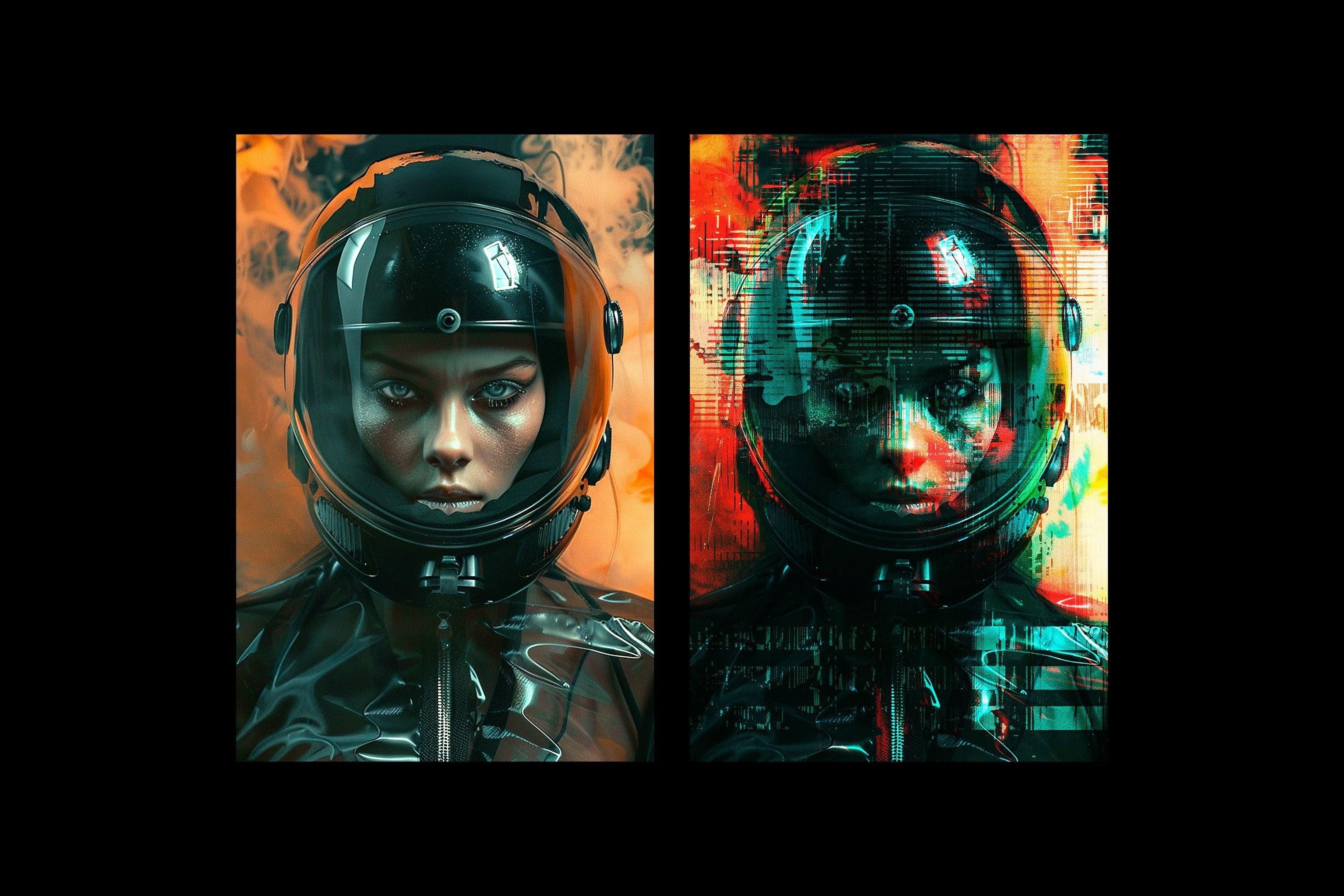 Glitch Distortion Photo Effects