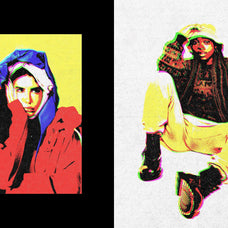 Glitch Print Photo Effect