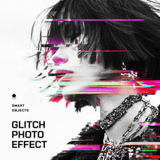 Glitch Template Effect