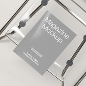 Glossy Magazine Mockup