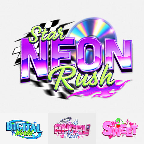 Glossy Pop Text Effect