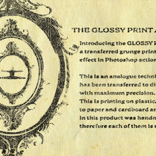 GLOSSY PRINT - Grunge Action (Base Version)