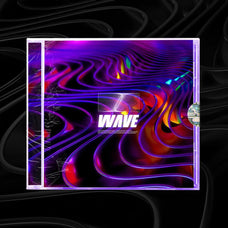Glossy Waves Backgrounds & Shapes