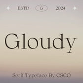 Gloudy – Modern Serif