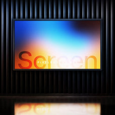 Glowing Screen Mockups Set