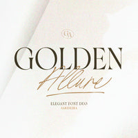 Golden Allure - Elegant Font Duo