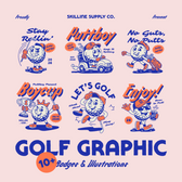 Golf Graphics Collection