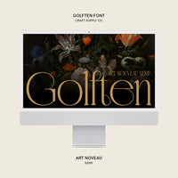Golften – Art Nouveau Serif