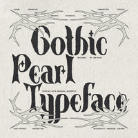 Gothic Pearl Typeface