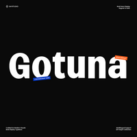Gotuna - Bold Branding Sans Font