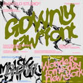 GOWNY — Expressive Modern Font