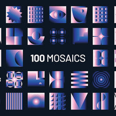 Gradient Geometric Mosaics