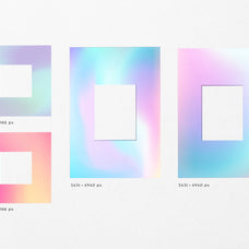 Gradient High Quality Film Frames