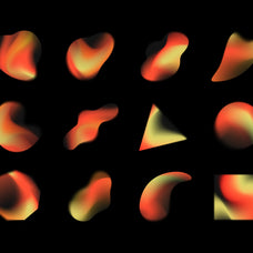 Gradient Shapes Collection