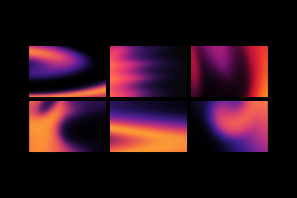 Grainy Gradient Textures Pack by Pixelbuddha