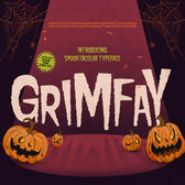 Grimfay - Horror Halloween Fonts
