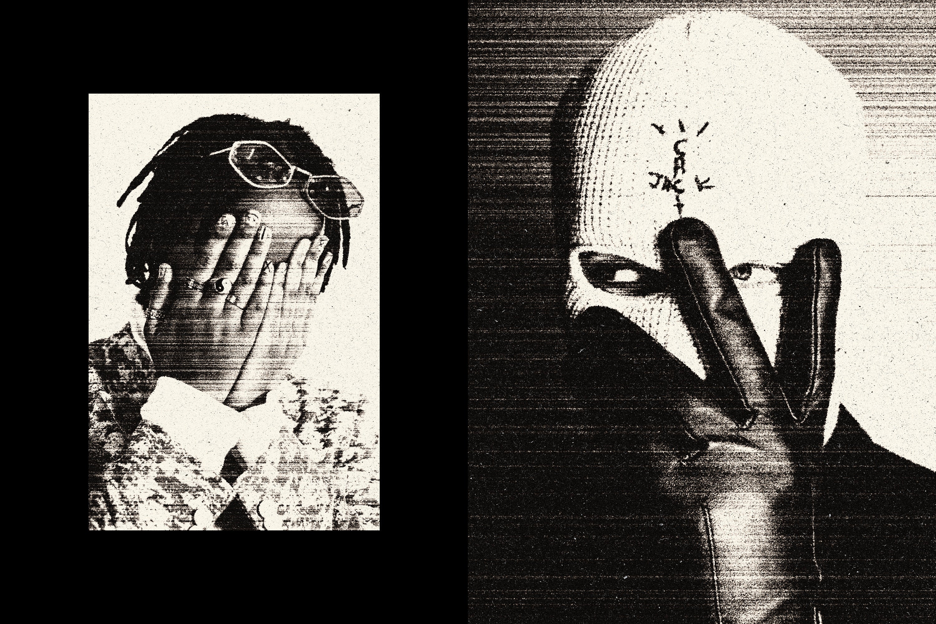 Grunge Copier Photo Effect