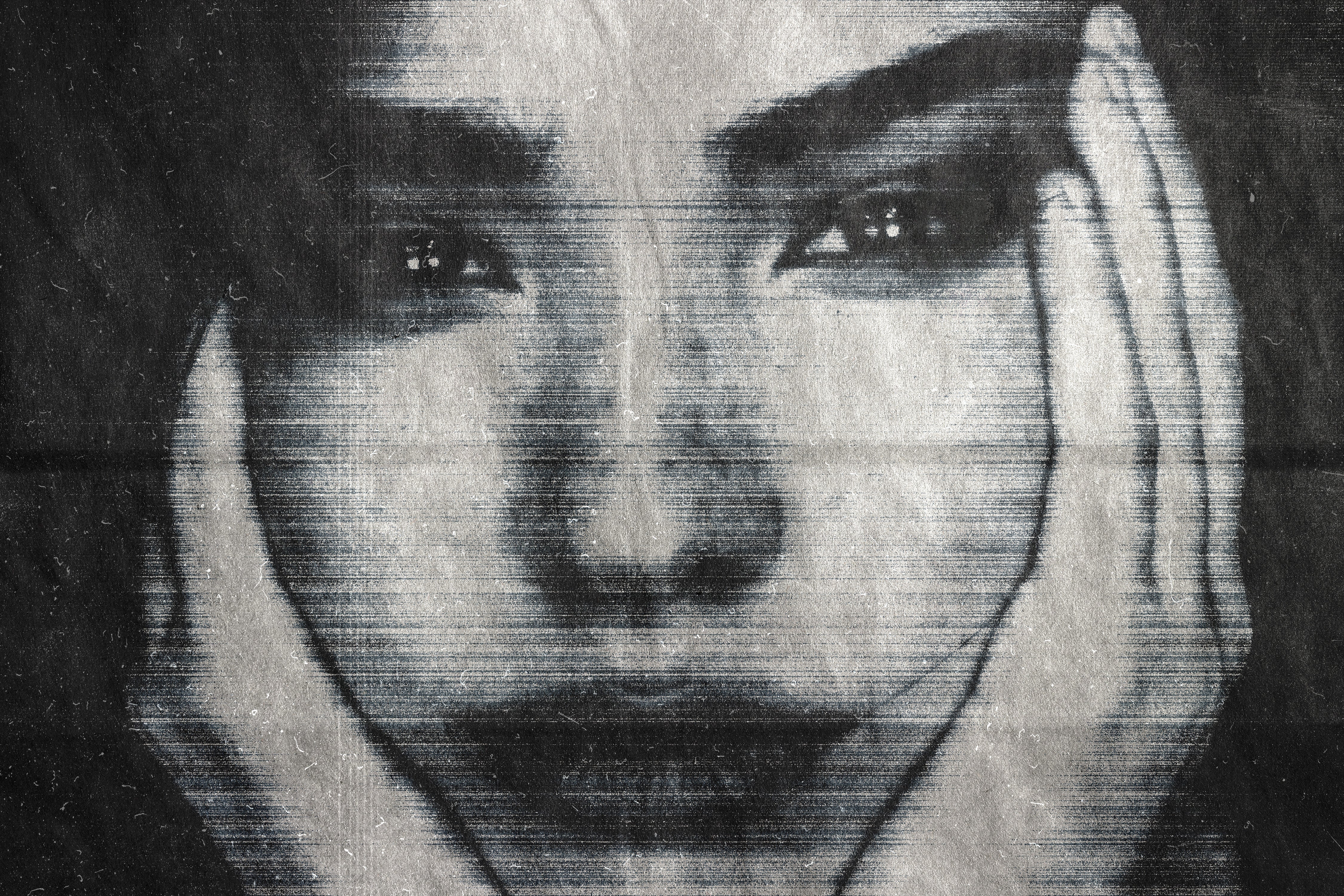 Grunge Photocopy Photo Effect