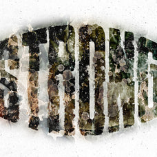 Grunge Wall Distortion Mockup