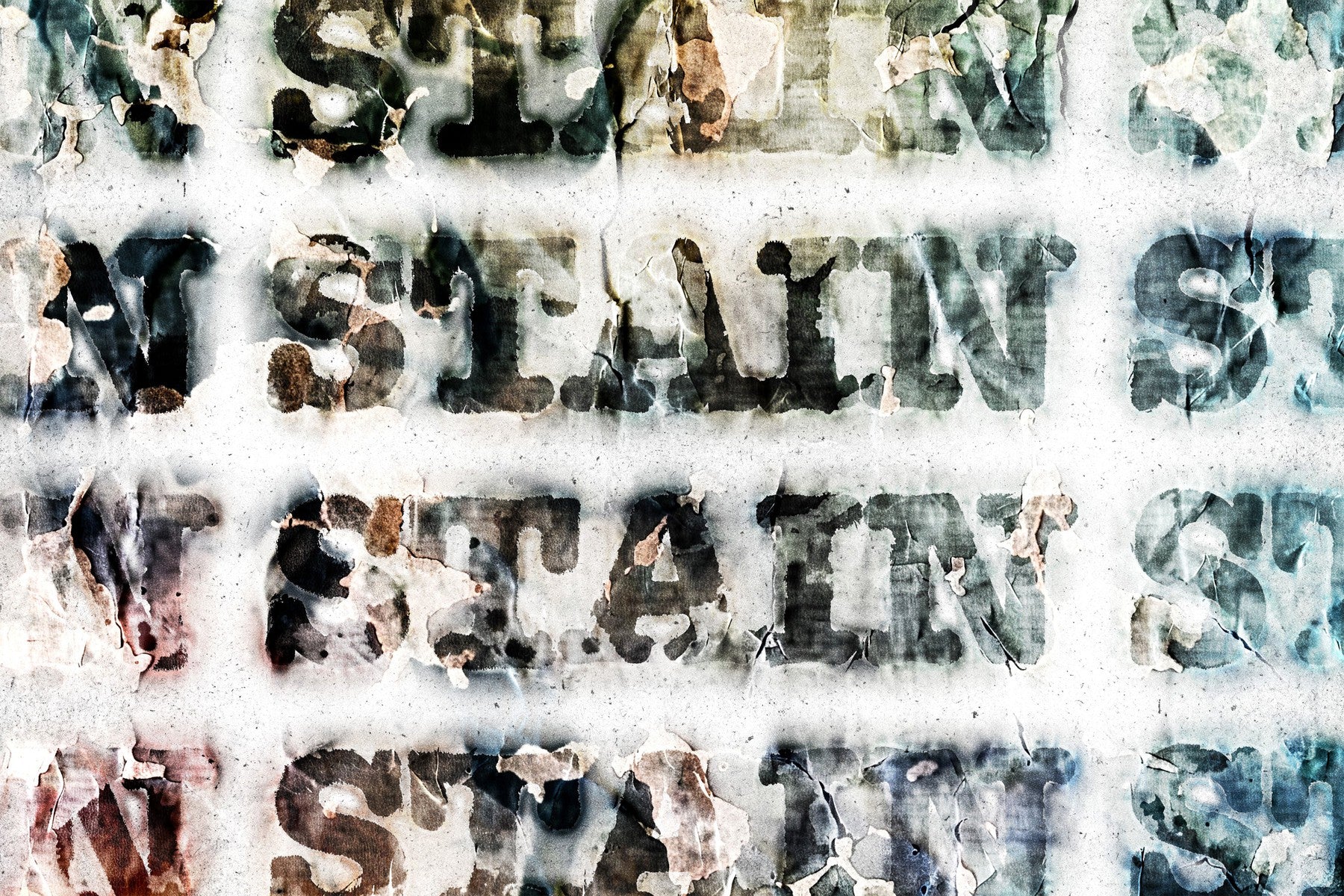 Grunge Wall Distortion Mockup