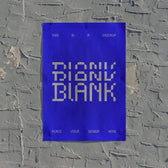 Grungy Plaster Wall Poster Mockup