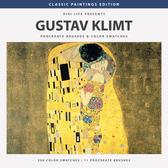 Gustav Klimt Procreate Kit