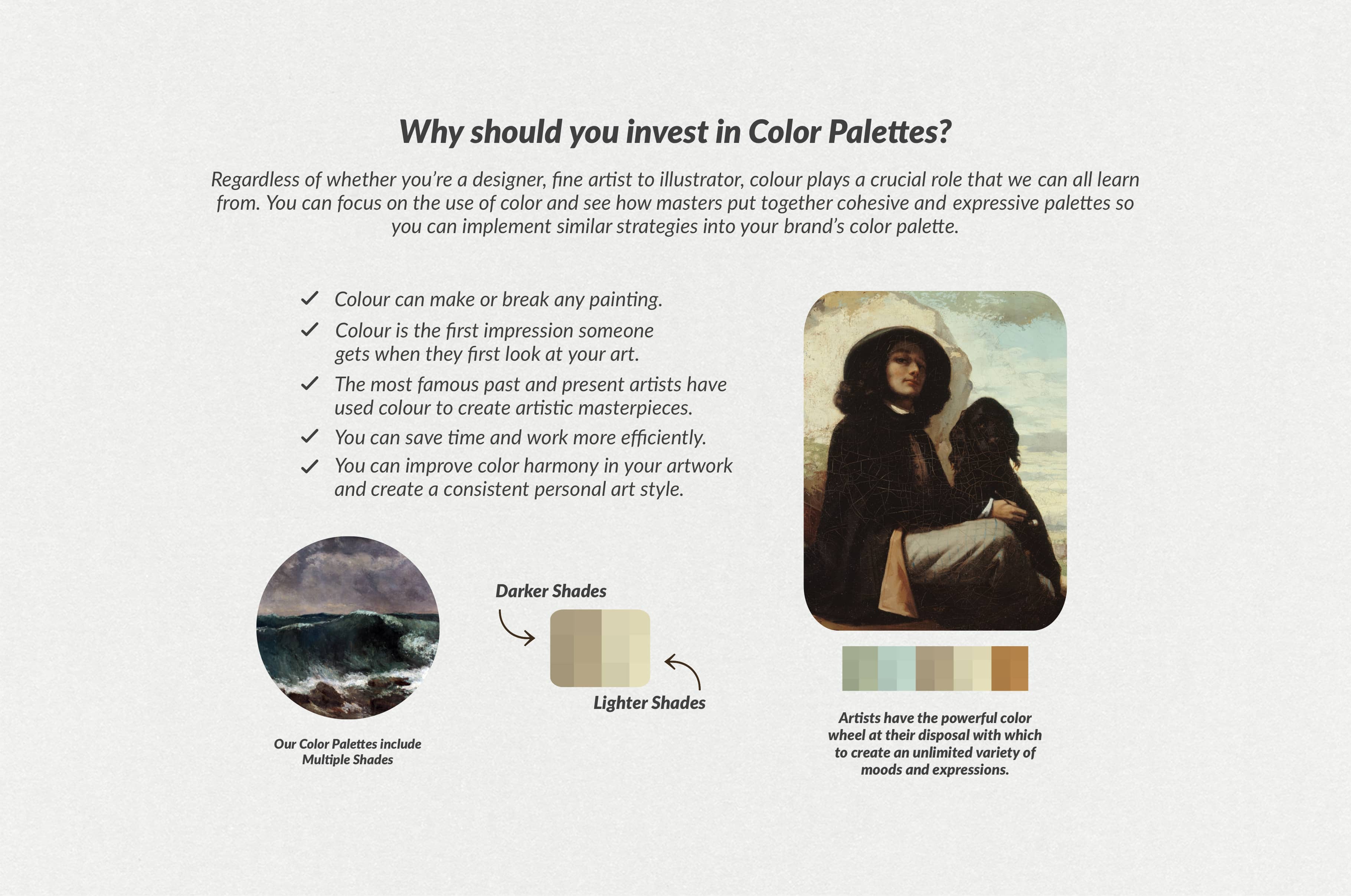 Gustave Courbet Procreate Kit