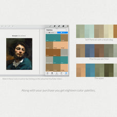 Gustave Courbet Procreate Kit