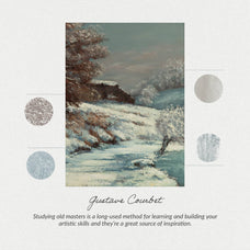 Gustave Courbet Procreate Kit