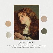 Gustave Courbet Procreate Kit
