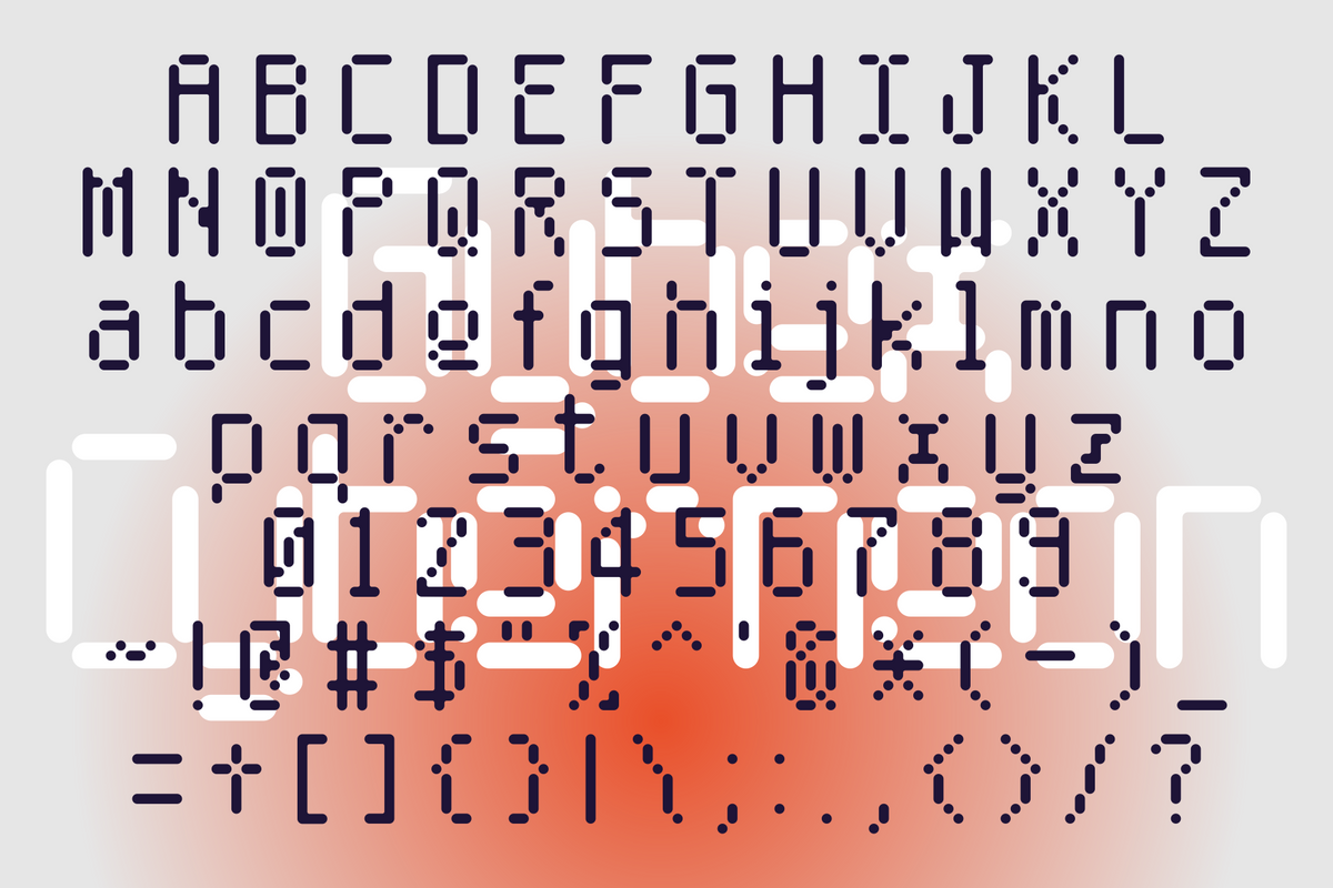 GYBEX — Pixel Futuristic Font Family by Enxyclo Studio, preview 11