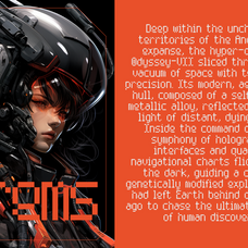 GYBEX — Pixel Futuristic Font Family by Enxyclo Studio, preview 4