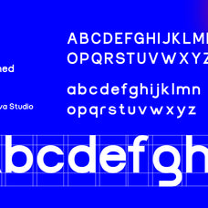 Gyra Modern Cyrillic Sans Serif Font by Vadova Studio, preview 2