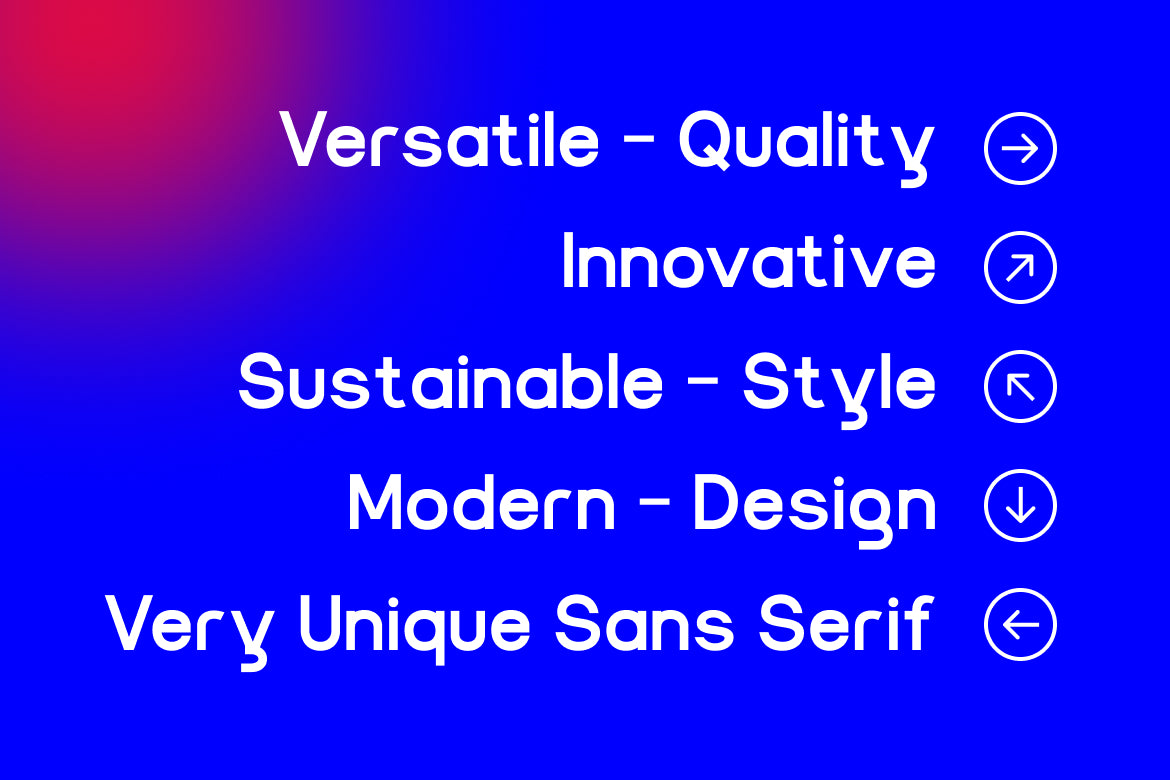 Gyra Modern Cyrillic Sans Serif Font by Vadova Studio, preview 3