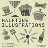Halftone Illustrations