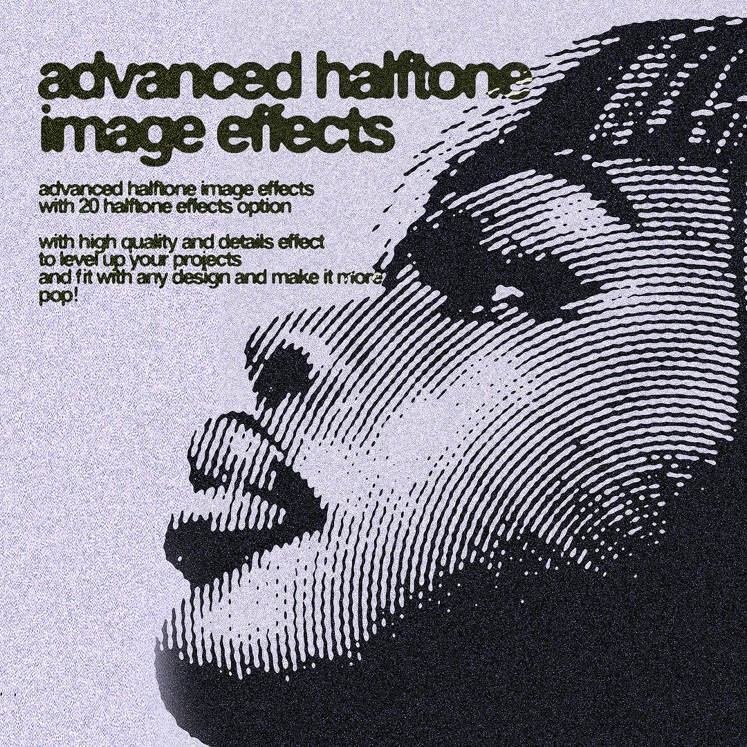 Halftone Image Effects Pack