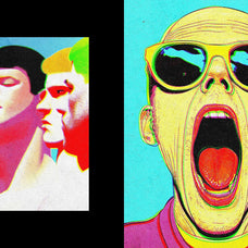 Halftone Print Effect