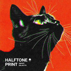 Halftone Print Effect