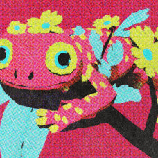 Halftone Print Style Effect
