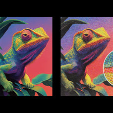 Halftone Print Style Effect