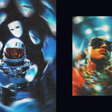 Halftone Spinning Blur Photo Effect