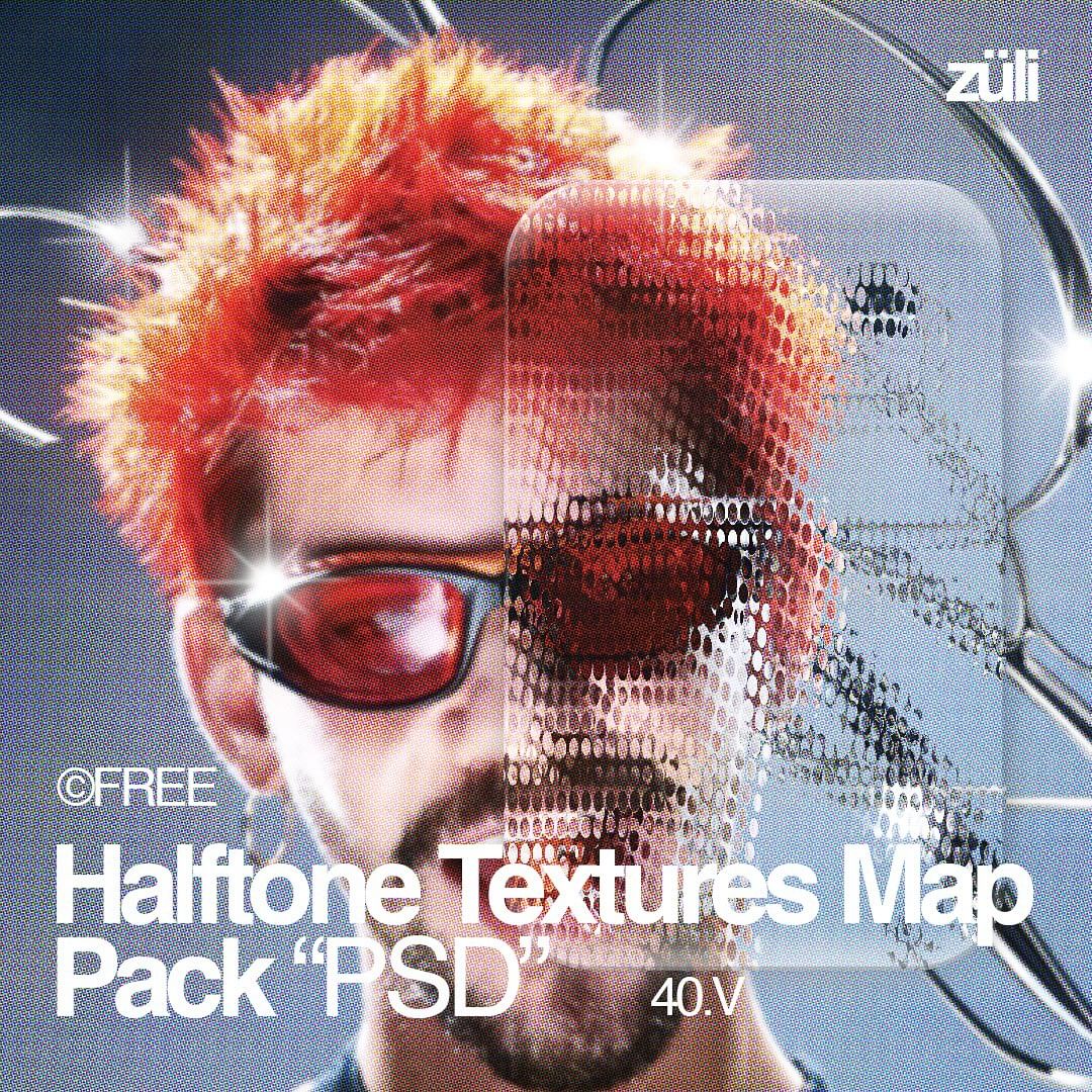 Halftone Textures Map Pack