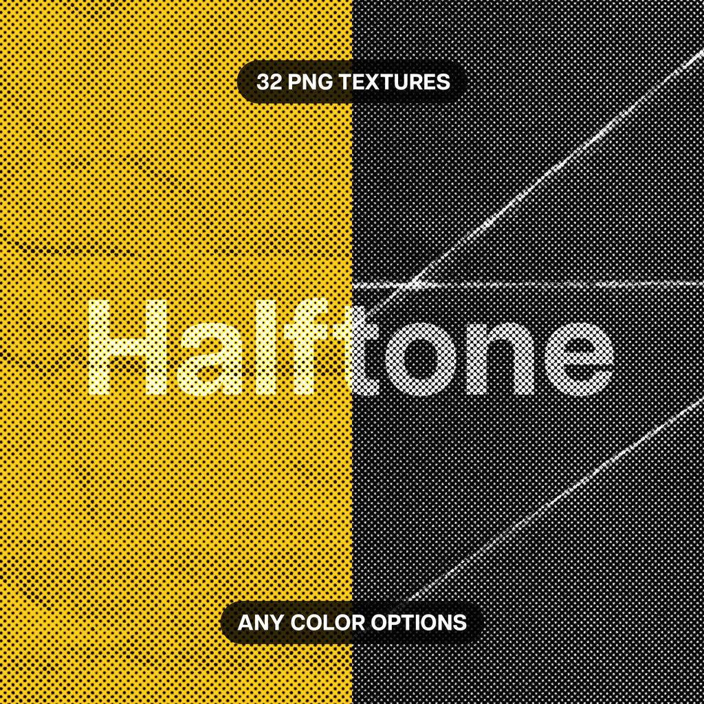 Halftone Textures Paper Collection by Pixelbuddha