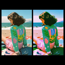 Halftone Vintage Photo Effect