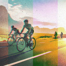 Halftone Vintage Photo Effect