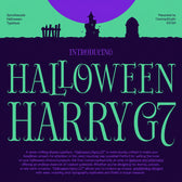 Halloween Harry G7 - Halloween Font